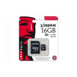Kingston microSD 16GB CL10 UHS-I 90/45MB/s Industrial w Alsen