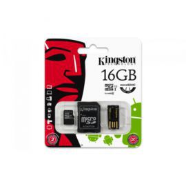 Kingston microSDHC 16GB class 10 + adapter + czytnik USB w Alsen