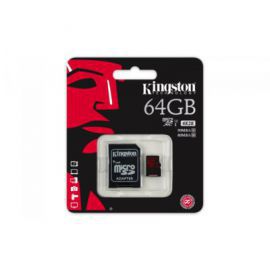Kingston microSDXC 64GB UHS-I(U3) 90/80MB/s w Alsen