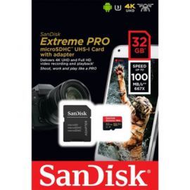 SanDisk Extreme Pro microSDHC 32GB 100/90 MB/s A1 V30 w Alsen
