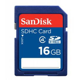 SanDisk SDHC 16GB w Alsen