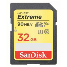 SanDisk Extreme SDHC 32GB 90/40 MB/s V30 UHS-I U3 w Alsen
