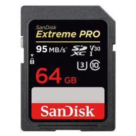 SanDisk Extreme Pro SDXC 64GB 95/90 MB/s V30 UHS-I U3 w Alsen
