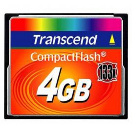 Transcend Compact Flash Card 4GB (133X) w Alsen