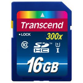 Transcend SDHC 16GB CL10 UHS-I x300 PREMIUM w Alsen