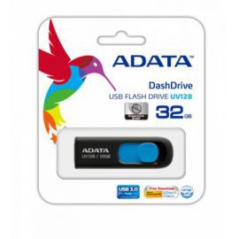 Adata DashDrive UV128 32GB USB3.0 czarno - niebieski 40MB / 25MB w Alsen