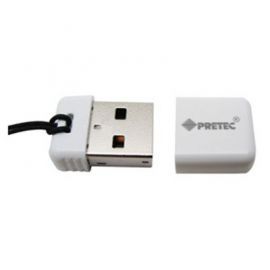 DICOTA PRETEC i-Disk  8GB PenD POCO USB 2.0 NANO WHITE w Alsen