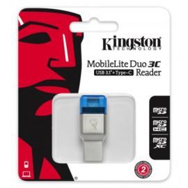 Kingston MobileLite DUO 3C USB3.1+TypeC microSDHC/SDXC w Alsen