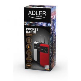 Adler Radio kieszonkowe czerwone AD1159R w Alsen