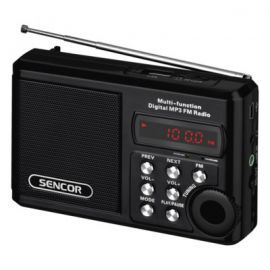 Sencor SRD 215 B KIESZONKOWE RADIO Z MP3,USB,SLOT NA KARTE SD    BATERIA LITOWA DO 10 GODZ. w Alsen