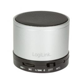 LogiLink Bezprzewodowy głośnik bluetooth z MP3, srebrny w Alsen