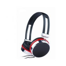 Gembird Słuchawki MHP-903 Black/Silver/Red 150cm w Alsen