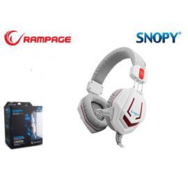 RAMPAGE SN-R4 Gaming Headset LED White w Alsen