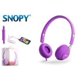 SNOPY SN-933 Headset Rubber Purple w Alsen