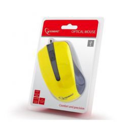 Gembird Mysz optyczna USB czarno/żółta  (MUS-101-Y) w Alsen