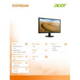 Acer 21,5 K222HQLbid w Alsen
