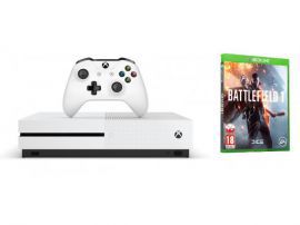 MICROSOFT Xbox ONE S 500GB + BATTLEFIELD 1+6XL w NEONET