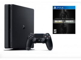 SONY PS4 1TB slim + COD IW + MW