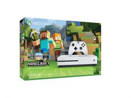 MICROSOFT Xbox ONE S 500GB + MINECRAFT + 6 msc Xbox Live