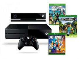 MICROSOFT Xbox One 1TB + Kinect + Minecraft + Kinect Sports Rival + Just Dance