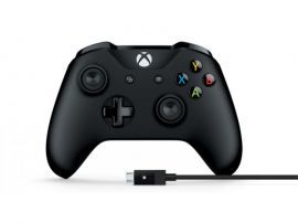 MICROSOFT Kontroler Xbox One + kabel PC Bluetooth