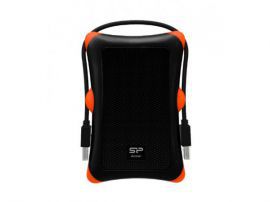 Dysk zewnętrzny Silicon Power ARMOR A30 1TB USB 3.0 BLACK / PANCERNY / wstrząsoodporny SP010TBPHDA30S3K w NEONET